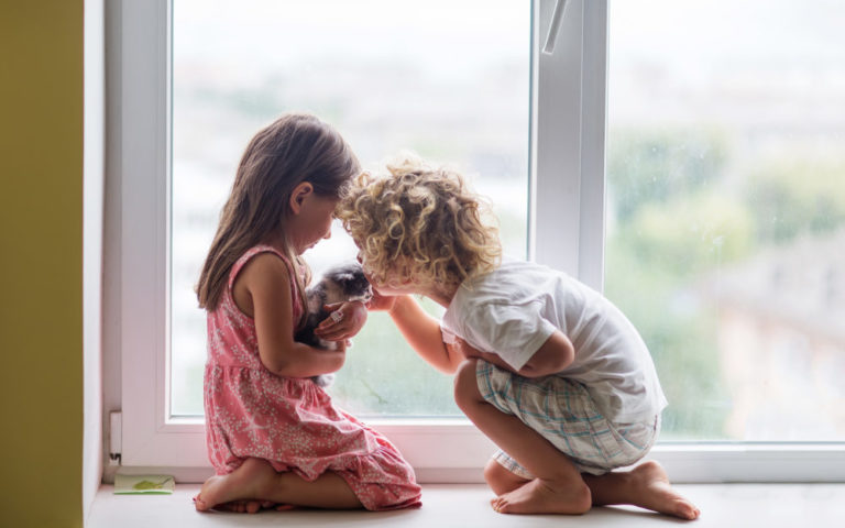 Wpływ zwierząt na dzieci