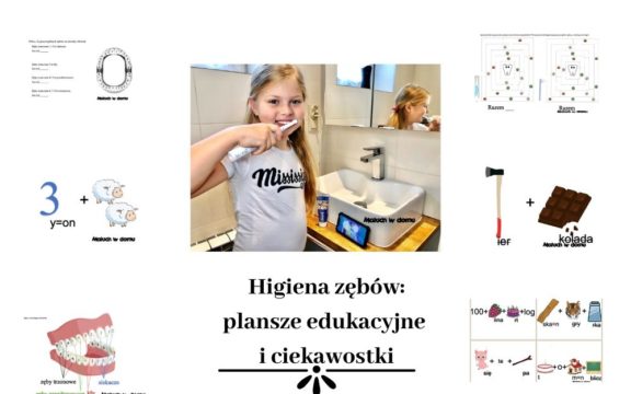 Prawidłowa higiena jamy ustnej + plansze edukacyjne