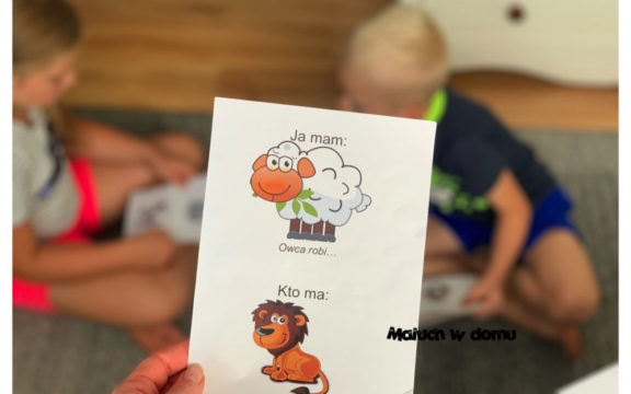 Zabawa integracyjna: kto ma? Zwierzęta