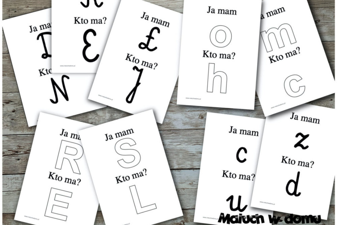 Ja mam. Kto ma? Litery