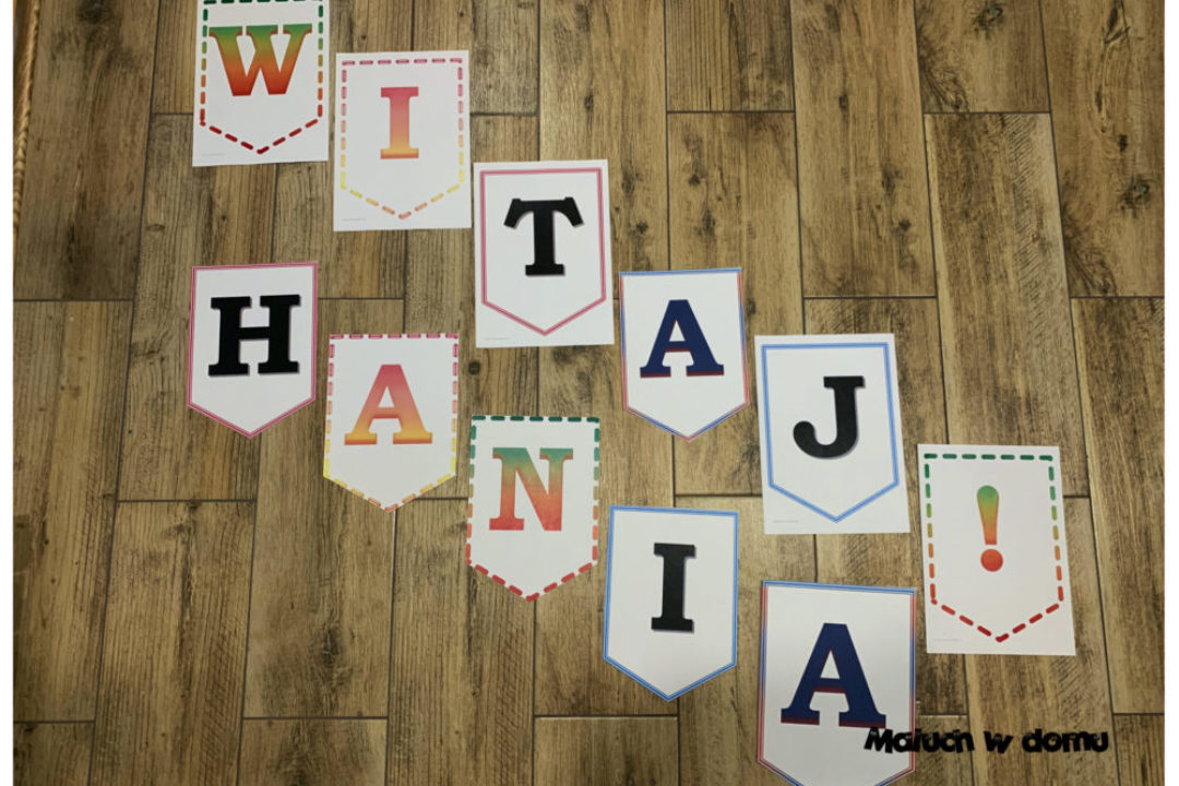 Girlandy z literami i cyframi na każdą okazję