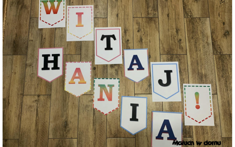 Girlandy z literami i cyframi na każdą okazję