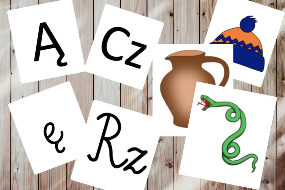 Dwuznaki oraz znaki diakrytyczne i ilustracje do pobrania