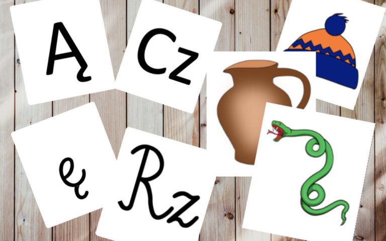 Dwuznaki oraz znaki diakrytyczne i ilustracje do pobrania