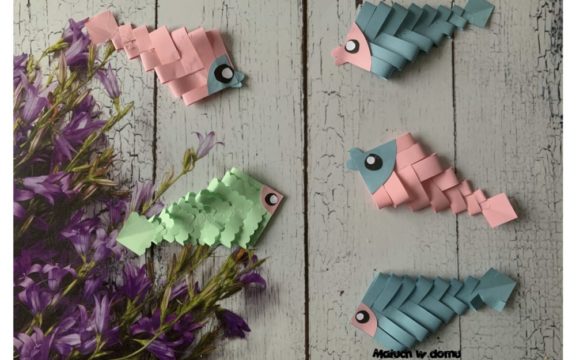 Rybki z papieru – jak je zrobić?