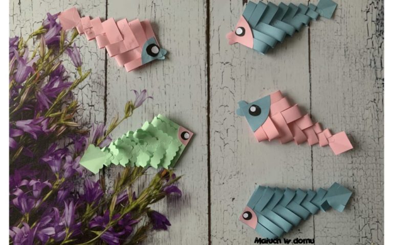 Rybki z papieru – jak je zrobić?