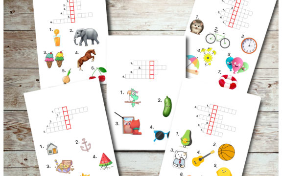 Krzyżówki dla dla dzieci do pobrania