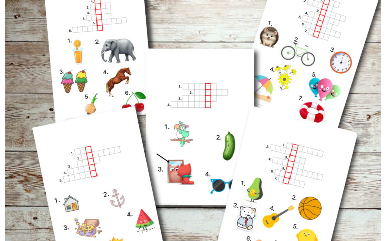 Krzyżówki dla dla dzieci do pobrania