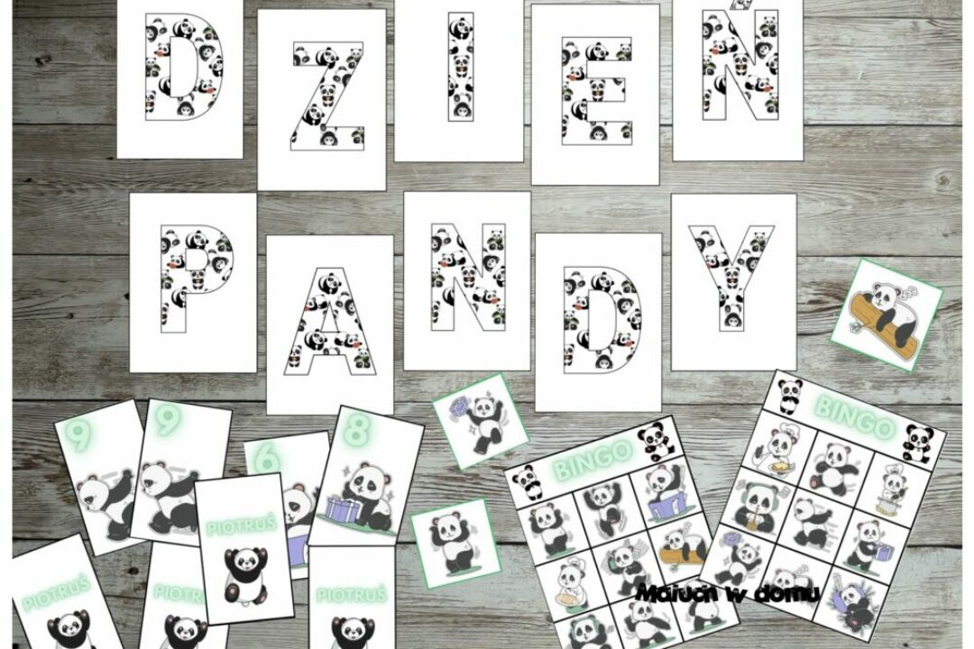 Materiały na Dzień Pandy