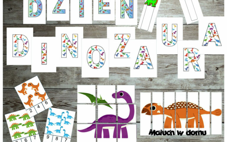 Bezpłatne materiały edukacyjne na Dzień Dinozaura