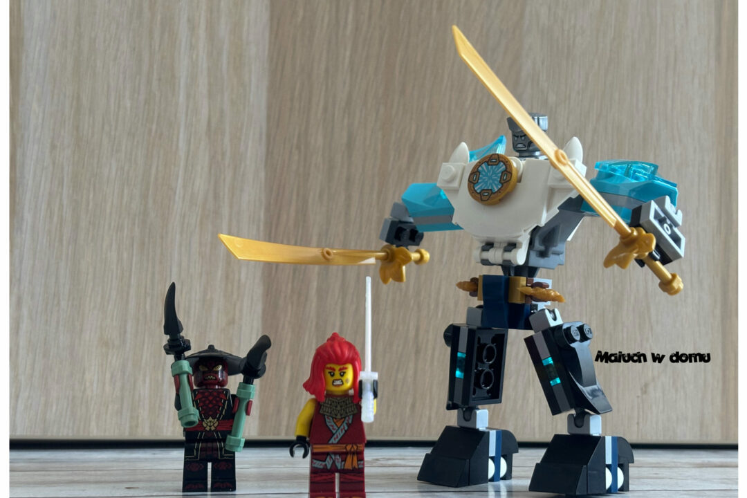 LEGO® Mech w zbroi bojowej Zane’a – nie tylko dla fanów Ninjago!