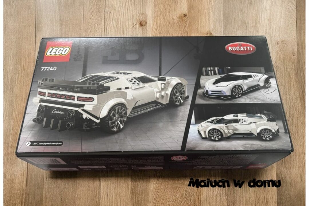 LEGO Bugatti Centodieci 77240 – hipersamochód, który rozpędza wyobraźnię