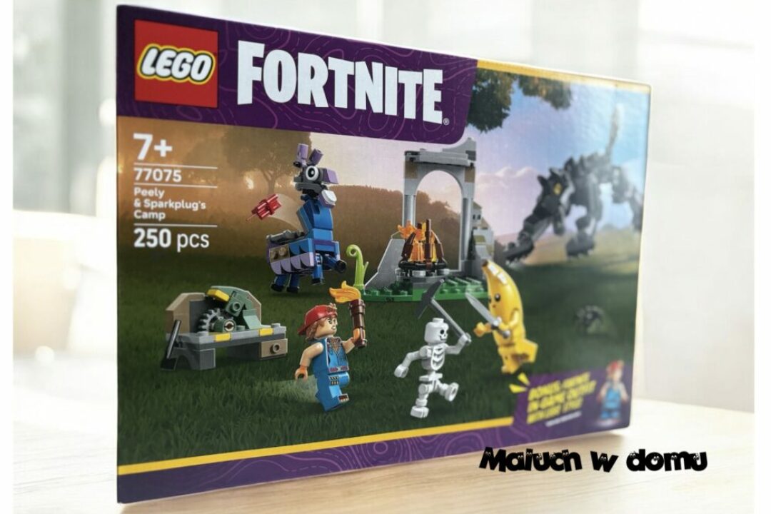 LEGO Fortnite 77075: Skórek i Iskra oraz obóz. Nowa przygoda w świecie klocków!