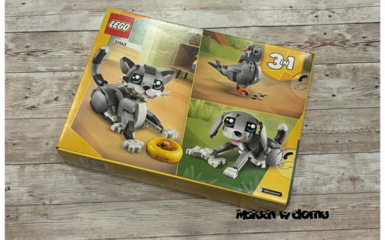 LEGO Psotny kot 31163 – jeden zestaw, trzy zwierzęce przygody!