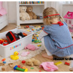 Wiosenne porządki z dzieckiem – jak je w to zaangażować (bez chaosu)