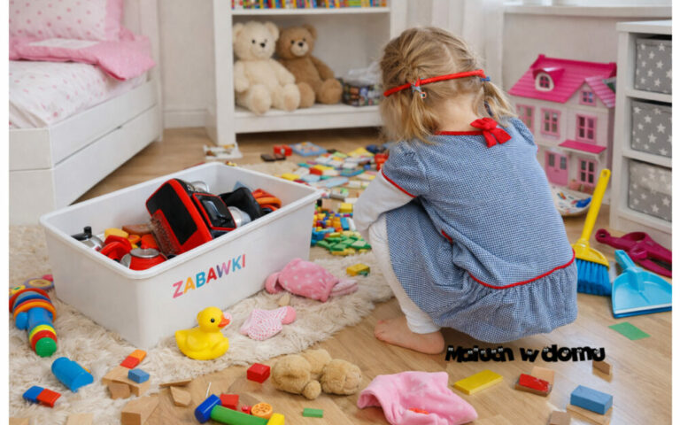 Wiosenne porządki z dzieckiem – jak je w to zaangażować (bez chaosu)