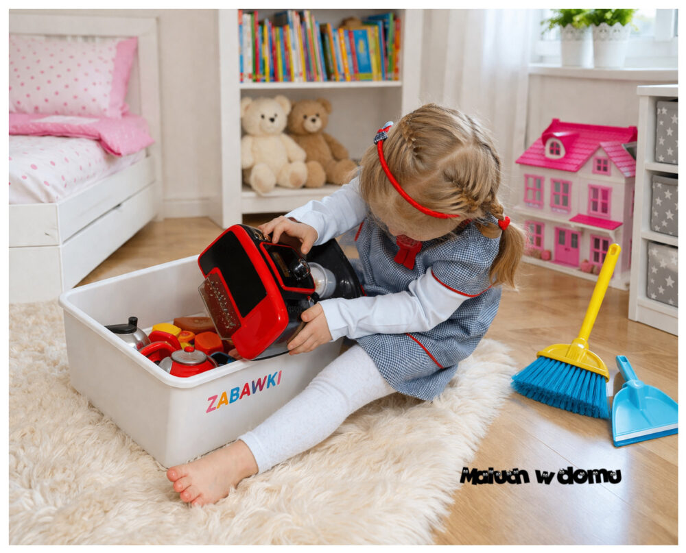 porządki z dzieckiem